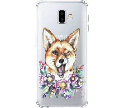 Силіконовий чохол BoxFace Samsung J610 Galaxy J6 Plus 2018 Winking Fox (35459-cc13)