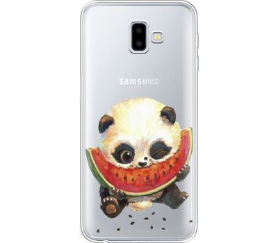 Силіконовий чохол BoxFace Samsung J610 Galaxy J6 Plus 2018 Little Panda (35459-cc21)