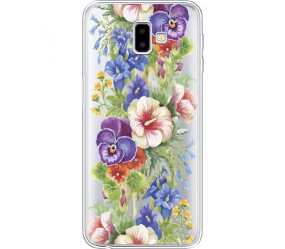 Силіконовий чохол BoxFace Samsung J610 Galaxy J6 Plus 2018 Summer Flowers (35459-cc34)