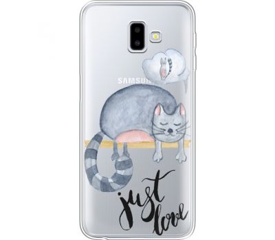 Силіконовий чохол BoxFace Samsung J610 Galaxy J6 Plus 2018 Just Love (35459-cc15)
