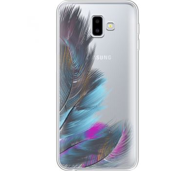 Силіконовий чохол BoxFace Samsung J610 Galaxy J6 Plus 2018 Feathers (35459-cc48)