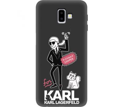 Силіконовий чохол BoxFace Samsung J610 Galaxy J6 Plus 2018 For Karl (35600-bk38)