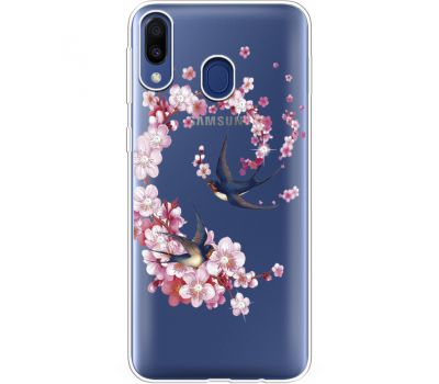 Силіконовий чохол BoxFace Samsung M205 Galaxy M20 Swallows and Bloom (936206-rs4)