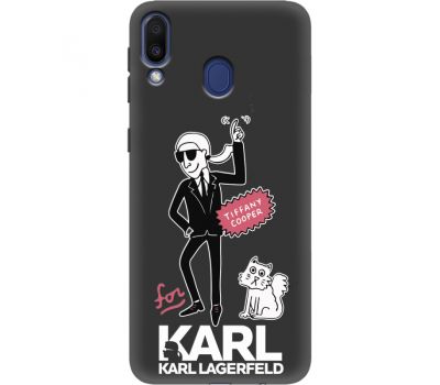 Силіконовий чохол BoxFace Samsung M205 Galaxy M20 For Karl (36624-bk38)