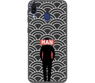 Силіконовий чохол BoxFace Samsung M205 Galaxy M20 Man Pattern (36624-bk52)