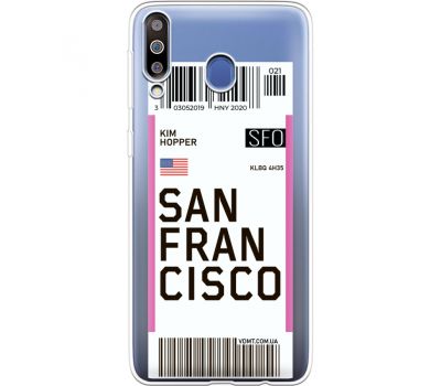 Силіконовий чохол BoxFace Samsung M305 Galaxy M30 Ticket  San Francisco (36974-cc79)