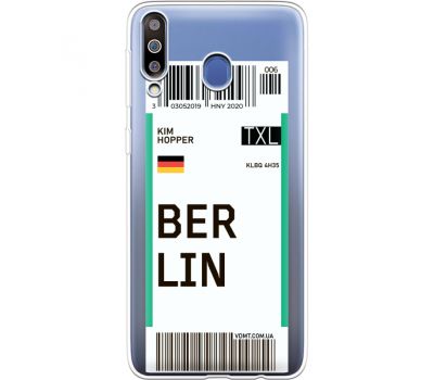 Силіконовий чохол BoxFace Samsung M305 Galaxy M30 Ticket Berrlin (36974-cc80)