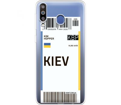 Силіконовий чохол BoxFace Samsung M305 Galaxy M30 Ticket Kiev (36974-cc88)
