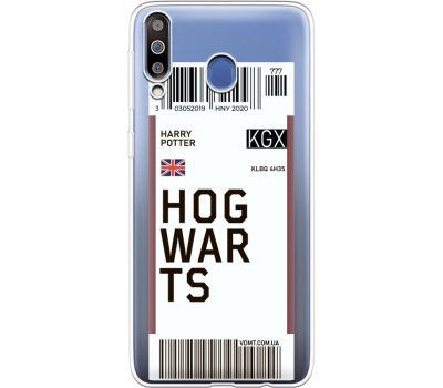 Силіконовий чохол BoxFace Samsung M305 Galaxy M30 Ticket Hogwarts (36974-cc91)