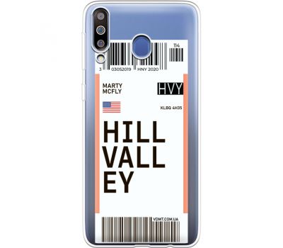 Силіконовий чохол BoxFace Samsung M305 Galaxy M30 Ticket Hill Valley (36974-cc94)