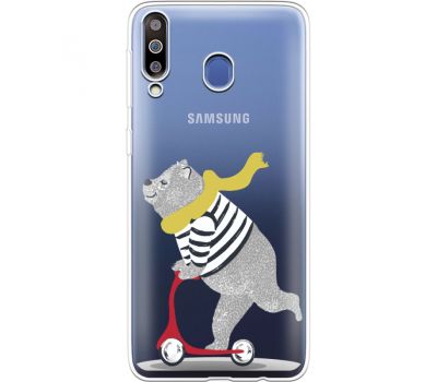 Силіконовий чохол BoxFace Samsung M305 Galaxy M30 Happy Bear (36974-cc10)