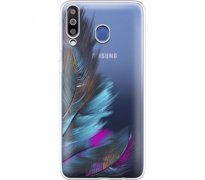 Силіконовий чохол BoxFace Samsung M305 Galaxy M30 Feathers (36974-cc48)