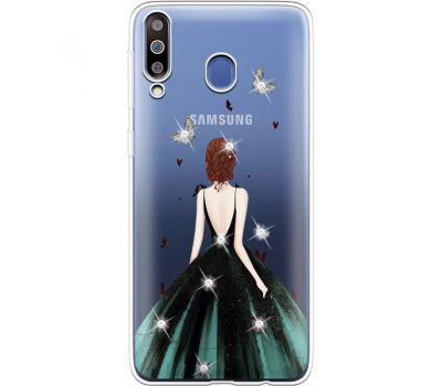 Силіконовий чохол BoxFace Samsung M305 Galaxy M30 Girl in the green dress (936974-rs13)