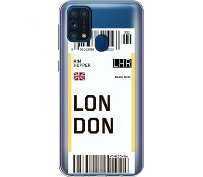 Силіконовий чохол BoxFace Samsung M315 Galaxy M31 Ticket London (39092-cc83)