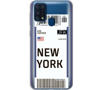Силіконовий чохол BoxFace Samsung M315 Galaxy M31 Ticket New York (39092-cc84)