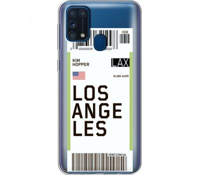 Силіконовий чохол BoxFace Samsung M315 Galaxy M31 Ticket Los Angeles (39092-cc85)