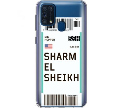 Силіконовий чохол BoxFace Samsung M315 Galaxy M31 Ticket Sharmel Sheikh (39092-cc90)