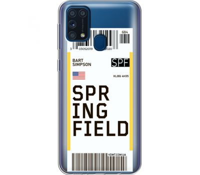 Силіконовий чохол BoxFace Samsung M315 Galaxy M31 Ticket Springfield (39092-cc93)