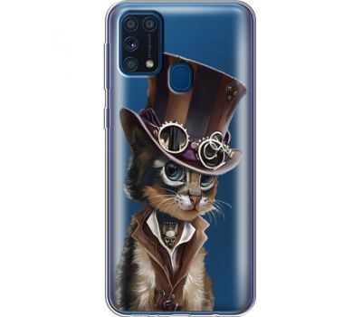 Силіконовий чохол BoxFace Samsung M315 Galaxy M31 Steampunk Cat (39092-cc39)