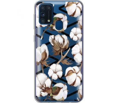 Силіконовий чохол BoxFace Samsung M315 Galaxy M31 Cotton flowers (39092-cc50)