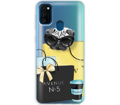 Силіконовий чохол BoxFace Samsung M215 Galaxy M21 Fashion Pug (39466-cc55)