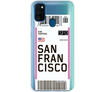 Силіконовий чохол BoxFace Samsung M215 Galaxy M21 Ticket  San Francisco (39466-cc79)