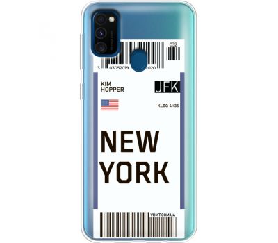 Силіконовий чохол BoxFace Samsung M215 Galaxy M21 Ticket New York (39466-cc84)