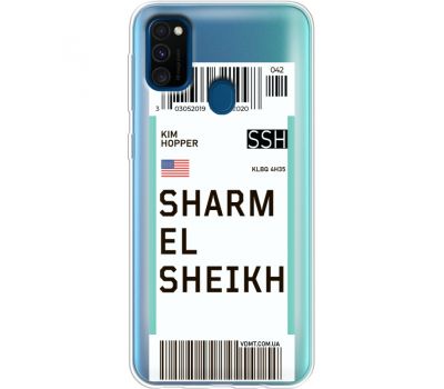 Силіконовий чохол BoxFace Samsung M215 Galaxy M21 Ticket Sharmel Sheikh (39466-cc90)