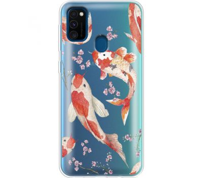 Силіконовий чохол BoxFace Samsung M215 Galaxy M21 Japanese Koi Fish (39466-cc3)