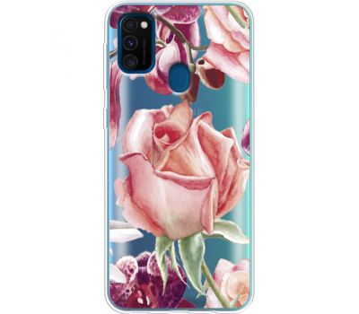 Силіконовий чохол BoxFace Samsung M215 Galaxy M21 Rose (39466-cc27)