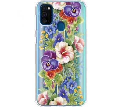 Силіконовий чохол BoxFace Samsung M215 Galaxy M21 Summer Flowers (39466-cc34)