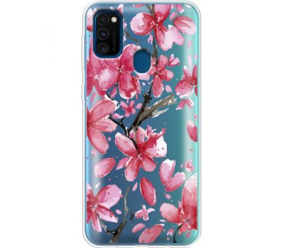 Силіконовий чохол BoxFace Samsung M215 Galaxy M21 Pink Magnolia (39466-cc37)