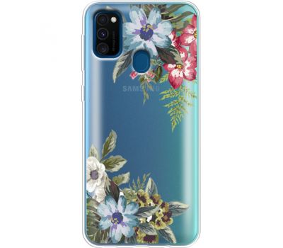Силіконовий чохол BoxFace Samsung M215 Galaxy M21 Floral (39466-cc54)
