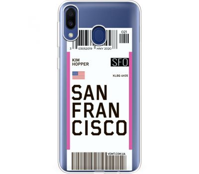 Силіконовий чохол BoxFace Samsung M205 Galaxy M20 Ticket  San Francisco (36206-cc79)