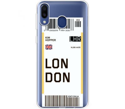 Силіконовий чохол BoxFace Samsung M205 Galaxy M20 Ticket London (36206-cc83)