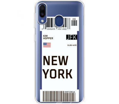 Силіконовий чохол BoxFace Samsung M205 Galaxy M20 Ticket New York (36206-cc84)