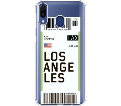 Силіконовий чохол BoxFace Samsung M205 Galaxy M20 Ticket Los Angeles (36206-cc85)