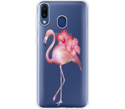 Силіконовий чохол BoxFace Samsung M205 Galaxy M20 Floral Flamingo (36206-cc12)