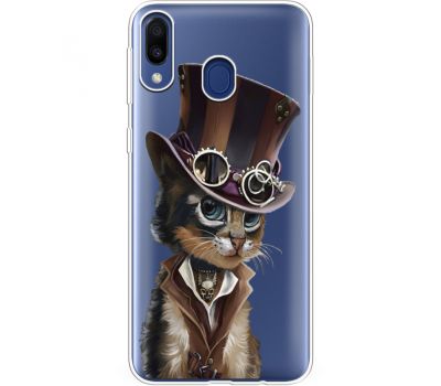 Силіконовий чохол BoxFace Samsung M205 Galaxy M20 Steampunk Cat (36206-cc39)