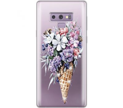 Силіконовий чохол BoxFace Samsung N960 Galaxy Note 9 Ice Cream Flowers (934974-rs17)