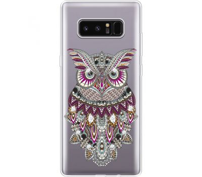 Силіконовий чохол BoxFace Samsung N950F Galaxy Note 8 Owl (935949-rs9)