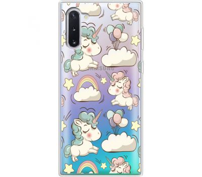 Силіконовий чохол BoxFace Samsung N970 Galaxy Note 10 Unicorns (37408-cc2)