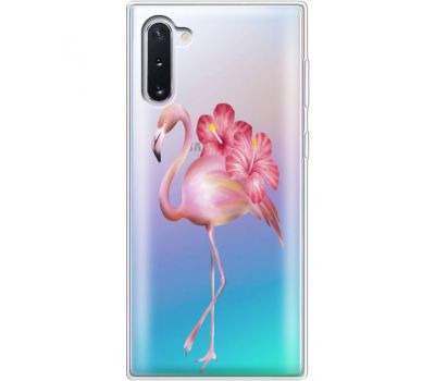 Силіконовий чохол BoxFace Samsung N970 Galaxy Note 10 Floral Flamingo (37408-cc12)