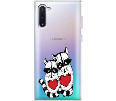 Силіконовий чохол BoxFace Samsung N970 Galaxy Note 10 Raccoons in love (37408-cc29)