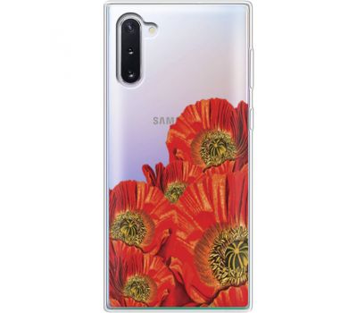 Силіконовий чохол BoxFace Samsung N970 Galaxy Note 10 Red Poppies (37408-cc44)