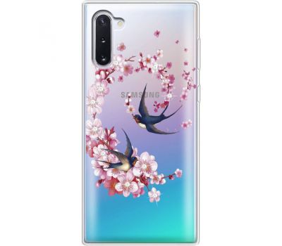 Силіконовий чохол BoxFace Samsung N970 Galaxy Note 10 Swallows and Bloom (937408-rs4)