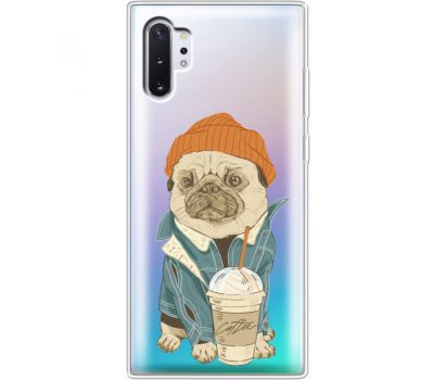 Силіконовий чохол BoxFace Samsung N975 Galaxy Note 10 Plus Dog Coffeeman (37687-cc70)