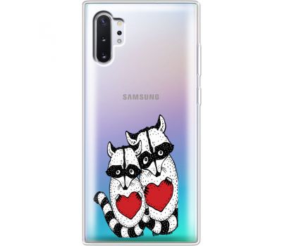 Силіконовий чохол BoxFace Samsung N975 Galaxy Note 10 Plus Raccoons in love (37687-cc29)