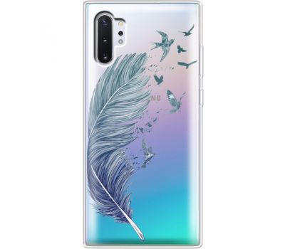 Силіконовий чохол BoxFace Samsung N975 Galaxy Note 10 Plus Feather (37687-cc38)