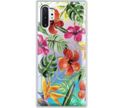 Силіконовий чохол BoxFace Samsung N975 Galaxy Note 10 Plus Tropical Flowers (37687-cc43)